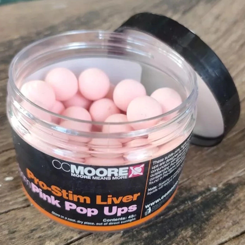 CC Moore Pro-Stim Liver Pink Pop Ups 14mm